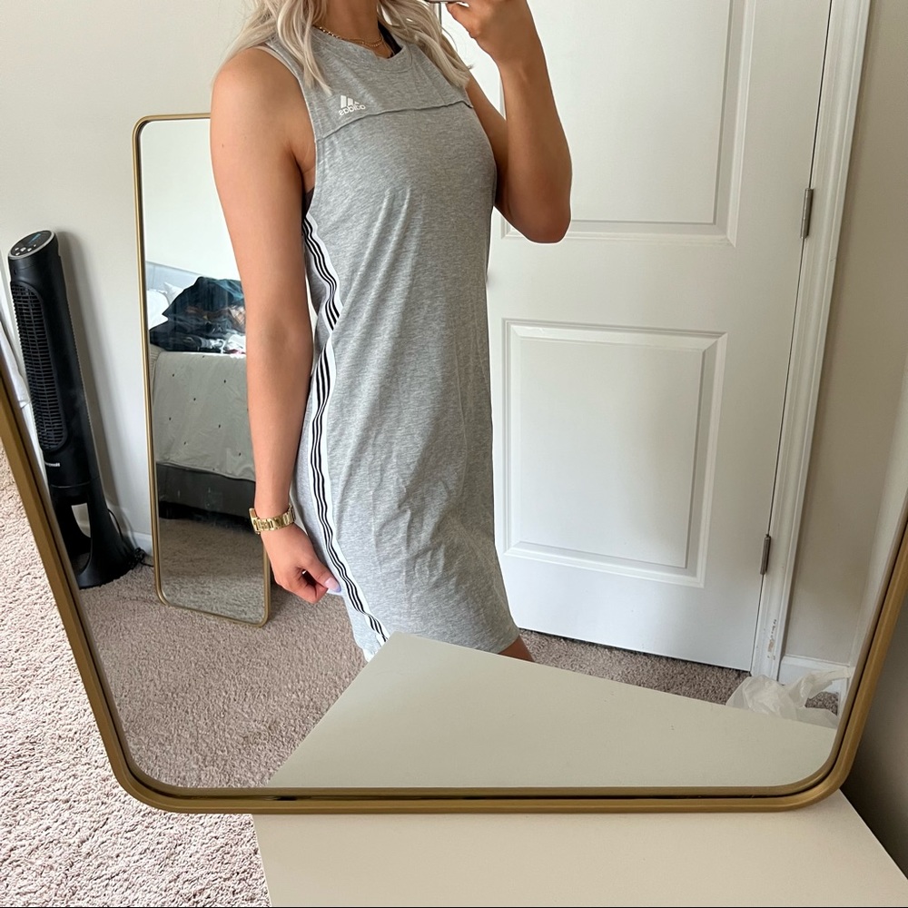 NWT Adidas Grey Changeover Dress
